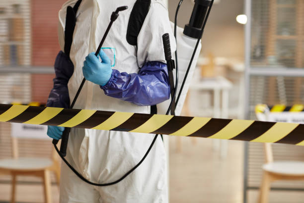 Professional Blood Cleanup technician working in Independence, WI